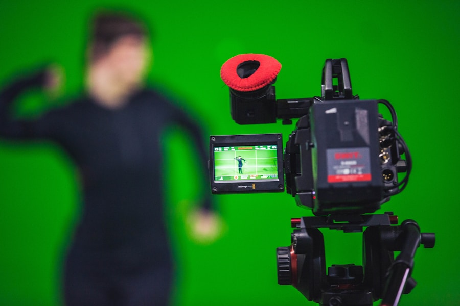 Green screen studio